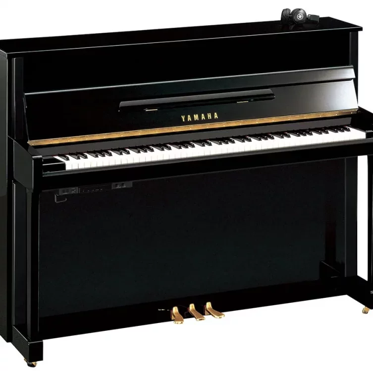 Pianino Yamaha B2 E Sc2 Pe, czarny połysk, system silent, nowy