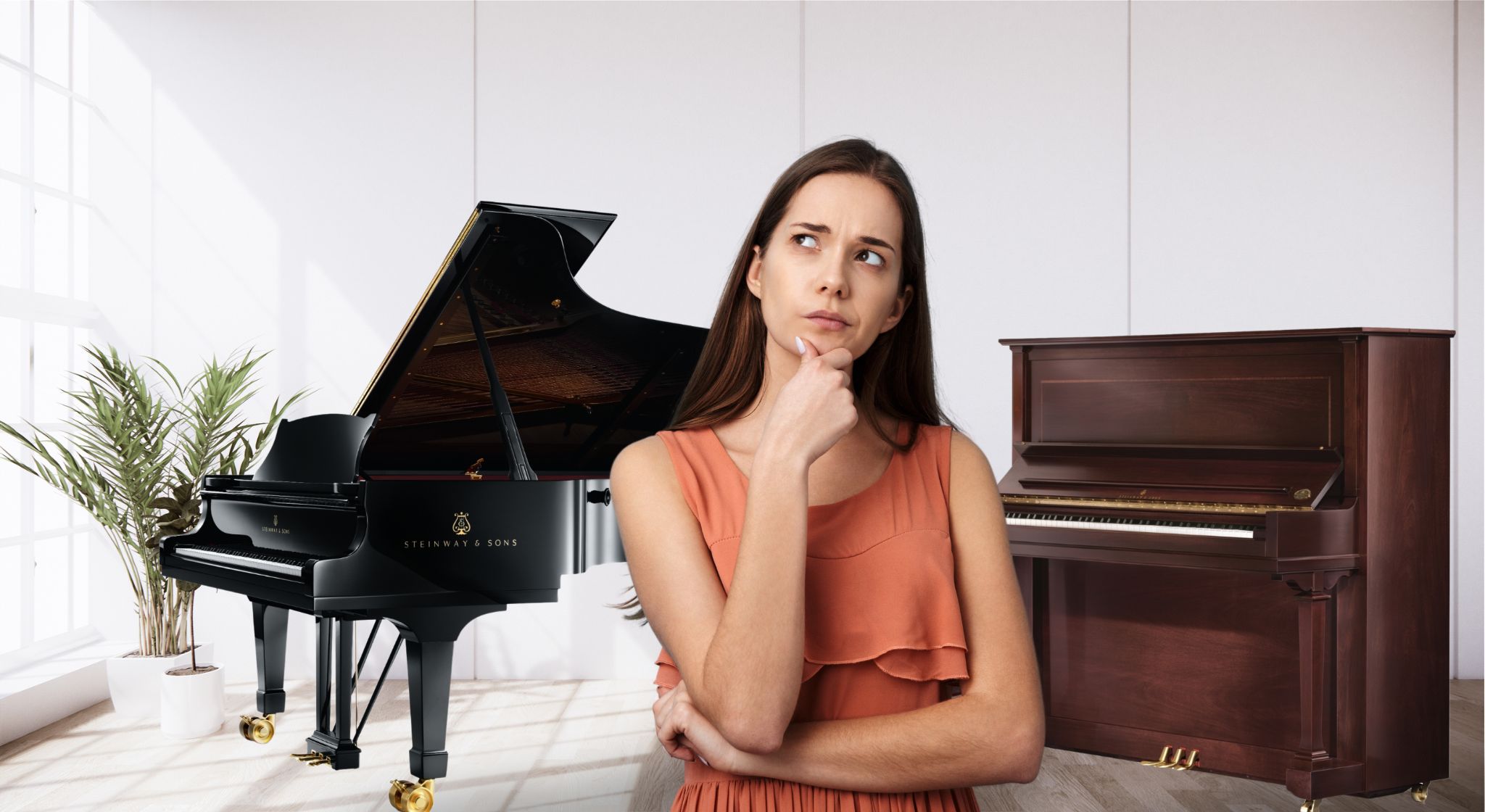 What’s the difference between an upright and grand piano?