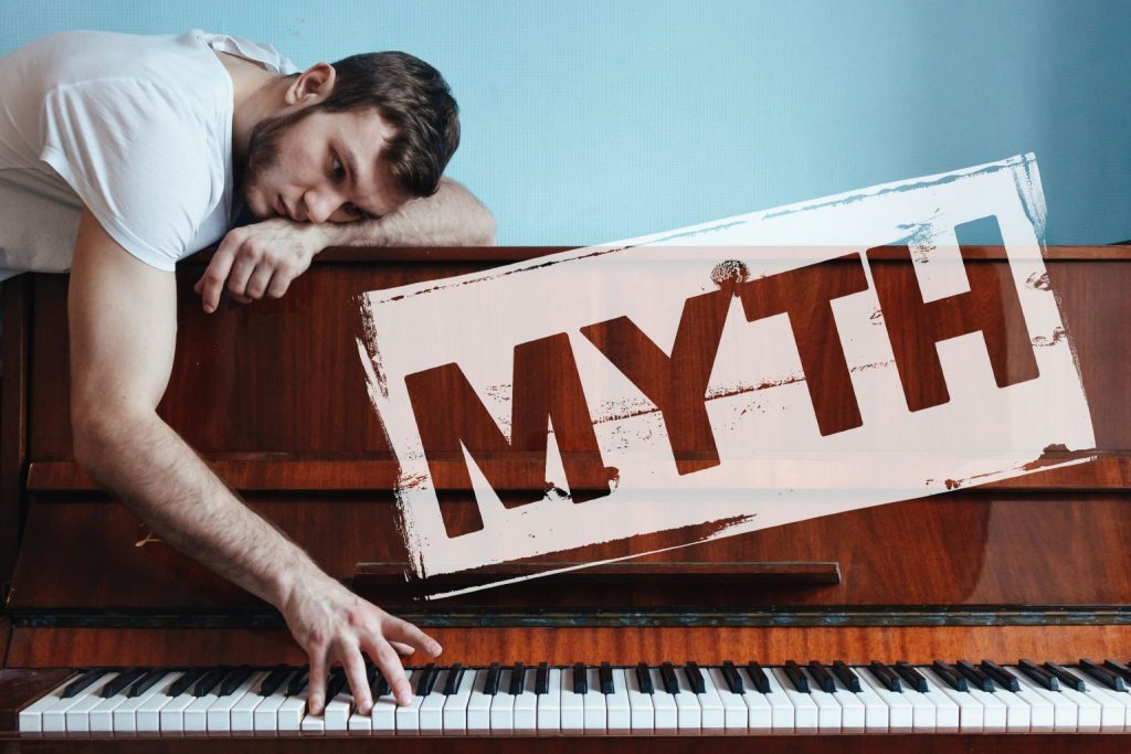 6 miti sul suonare il pianoforte