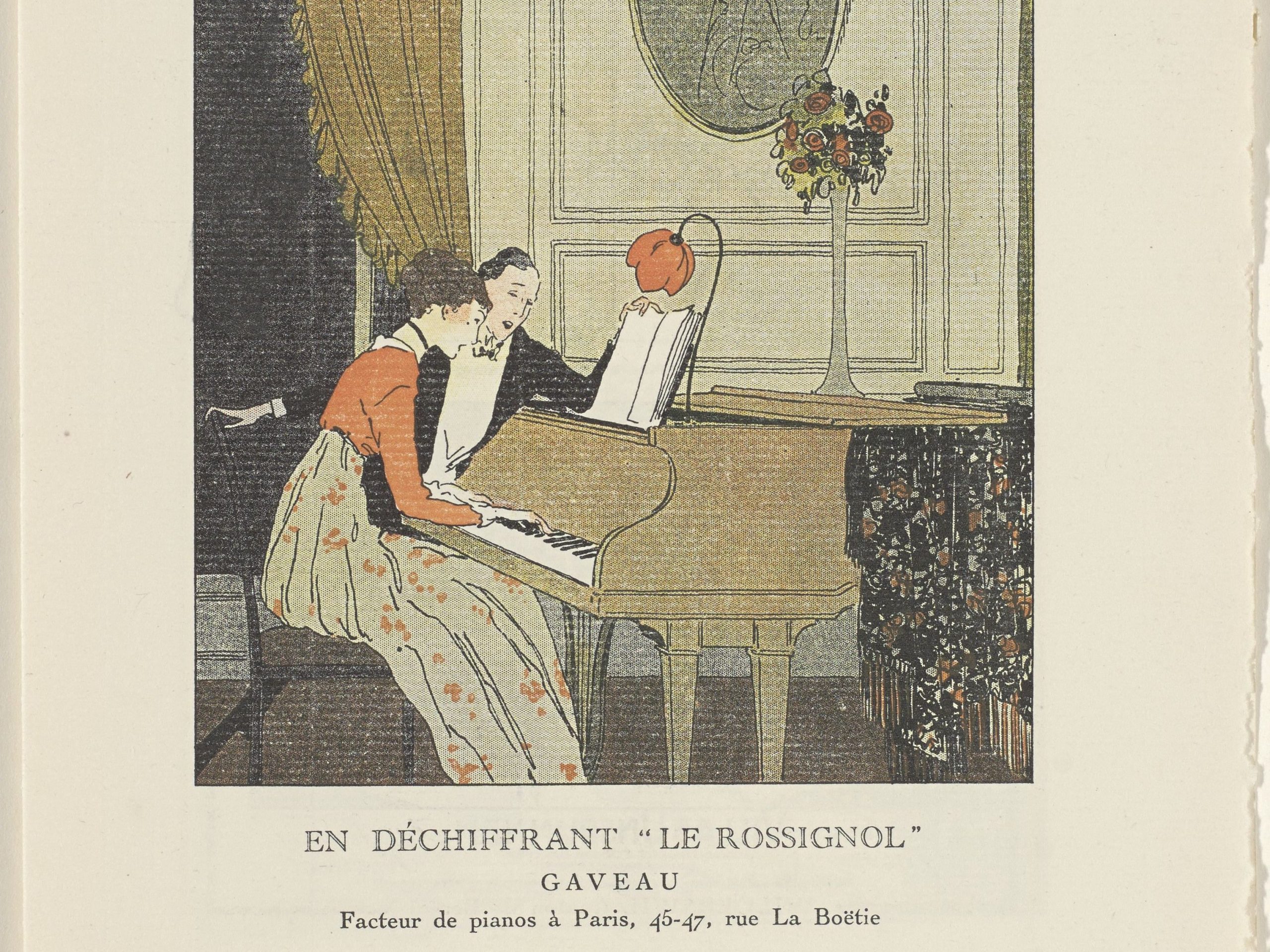 Gaveau advertising brochure 1914