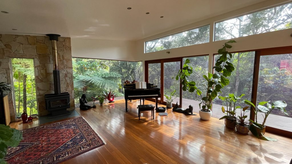 Ich habe viel Platz und träume von einem Flügel