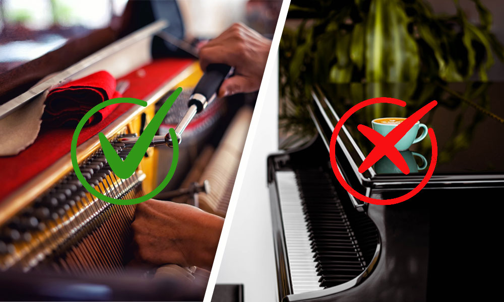 How do I take care of my piano? 5 things to keep in mind