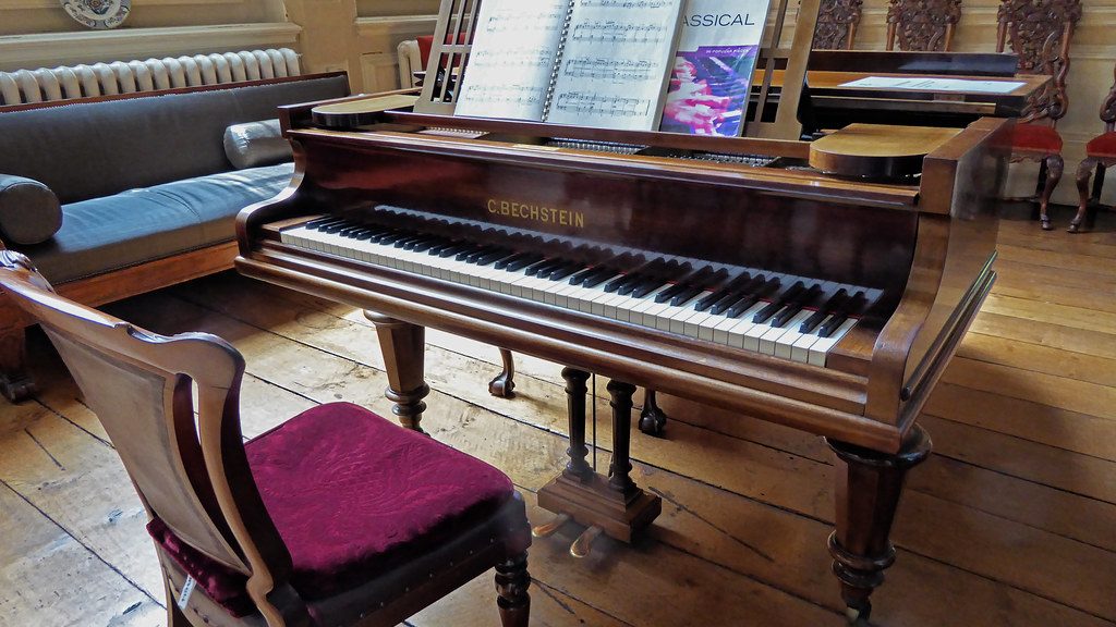 C. Bechstein grand piano