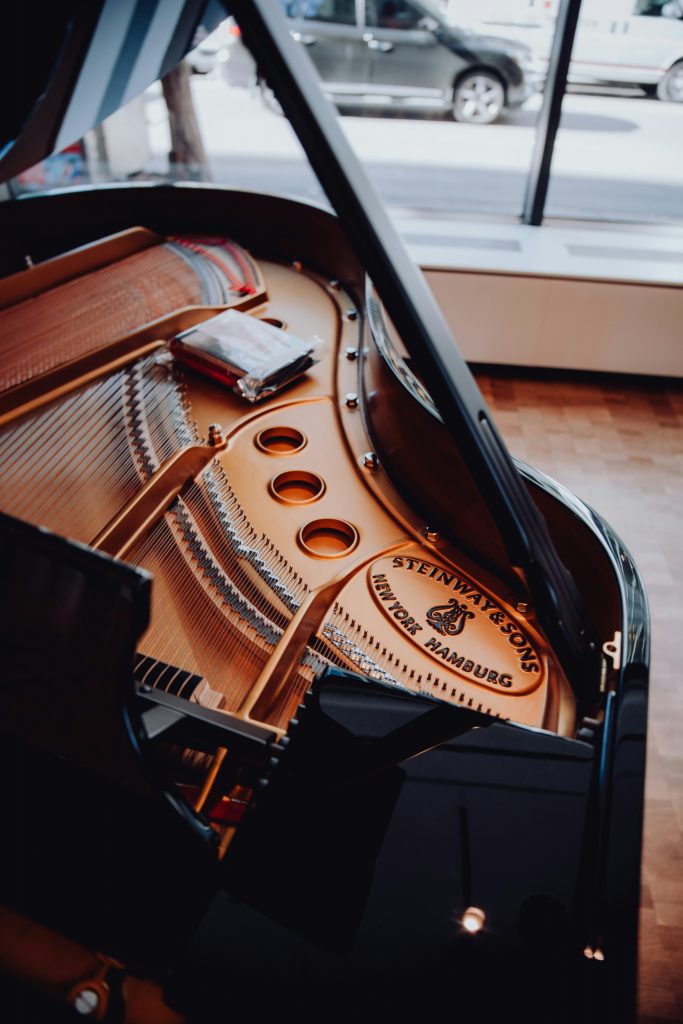 Steinway & Sons grand piano