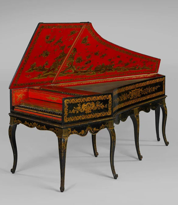 18th century keyboard instruments converted to a piano